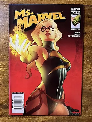 Buy Ms Marvel 31 Extremely Rare Newsstand Variant Gorgeous Frank Martin Cover 2008 • 23.30£
