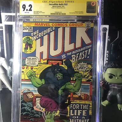 Buy Incredible Hulk 161  - CGC 9.2 - Signed By Stan Lee • 620.51£