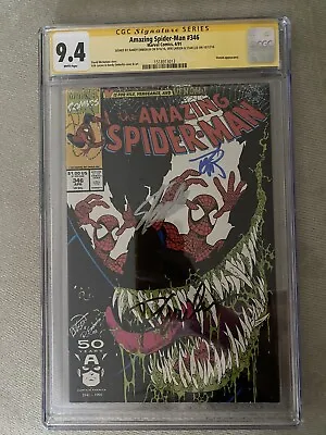 Buy Amazing Spider-Man #346 Triple SIG!! CGC Stan Lee Signed 🔥 • 932.04£