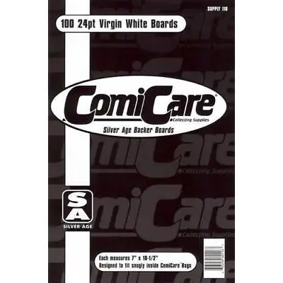 Buy Comic Care Silver Age Comic Book Backing Boards 7  X 10 1/2  • 19.83£