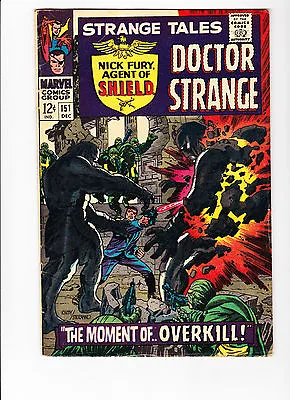 Buy Strange Tales   151    Nick Fury Agent Of Shield  & Dr Strange Stories • 15.52£