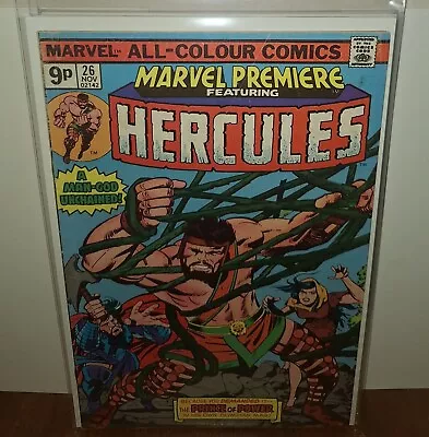 Buy Marvel Premiere #26 1st Solo Hercules Classic Jack Kirby Marvel Comics 1975 • 9.99£