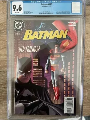 Buy Batman #640 CGC 9.6 ( Superman & Red Hood Appearance ) • 69.98£