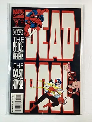Buy DEADPOOL THE CIRCLE CHASE (1993) #2 FN- 5.5🎥🥇1st SOLO DEADPOOL TITLE🥇🎥 MOVIE • 29.08£