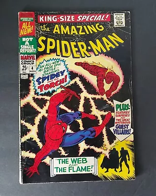 Buy Amazing Spider-Man Annual #4 BEATLES AD.  Mysterio, & Wizard 1967 HOT🔥KEY Book. • 38.81£