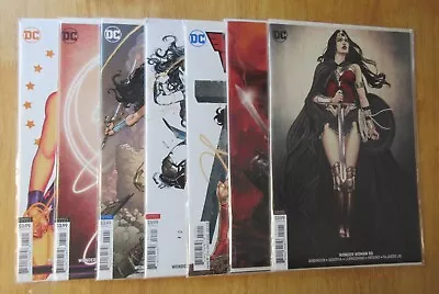 Buy Lot Of *7* WONDER WOMAN Variants! #50, 82/Frison! DCeased #1 Parillo VV +5 More! • 25.59£