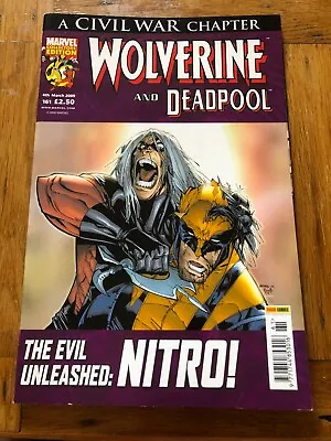 Buy Wolverine & Deadpool Vol.1 # 161 - 4th March 2009 - UK Printing • 2.99£