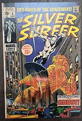 Buy 1969 SILVER SURFER # 8 THE GHOST STAN LEE Mephisto Marvel COMICS NICE • 16.18£