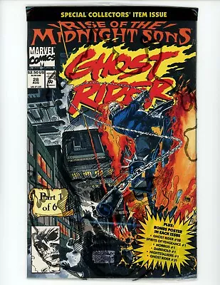 Buy Ghost Rider #28 Comic Book 1992 New Polybag Marvel 1st App Midnight Sons • 7.76£