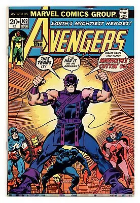 Buy Avengers #109 FN- 5.5 1973 • 16.31£