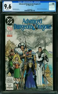 Buy ADVANCED DUNGEONS & DRAGONS #1 CGC 9.6 DC 1988 TSR Role Playing! AD&D! M9 388 Cm • 89.31£
