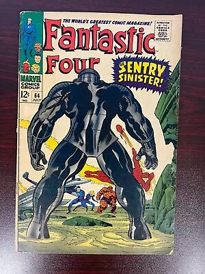 Buy 🔥 FANTASTIC FOUR #64  1st SENTRY!! 1st MENTION OF THE KREE!! FN FINE • 26.37£