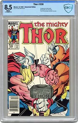 Buy Thor #338D CBCS 8.5 Newsstand 1983 21-2F6BB83-018 • 23.30£