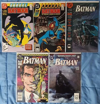 Buy Batman (1940) Annual #11,12,13,14,15 VF+ To NM 1987,1988,1989,1990,1991 • 15.52£