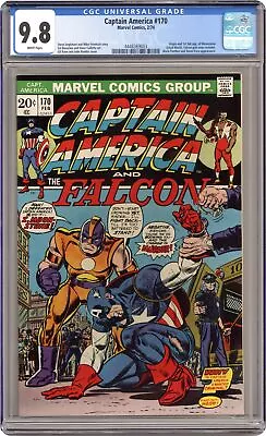 Buy Captain America #170 CGC 9.8 1974 4448369003 • 322.87£