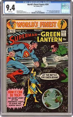 Buy World's Finest #201 CGC 9.4 1971 4341795018 • 135.91£