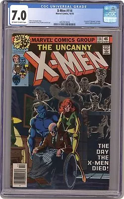 Buy Uncanny X-Men #114 CGC 7.0 1978 4357813016 • 74.55£