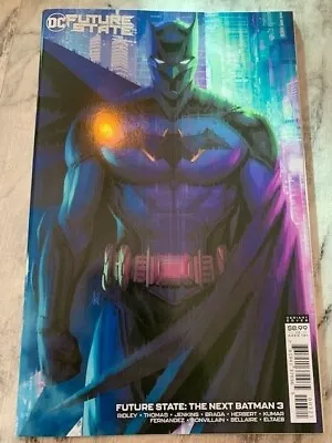 Buy The Next Batman 3 Future State Minimal Artgerm Variant DC 2021 1st Print NM Hot • 3.99£
