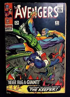 Buy AVENGERS #31 Aug 1966 Goliath,Keeper Of The Flame,Stan Lee,Scarlet Witch Hawkeye • 13.97£
