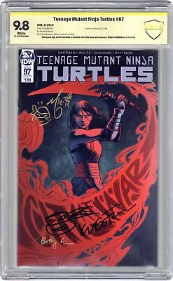 Buy Teenage Mutant Ninja Turtles #97A CBCS 9.8 SS 2019 19-3FE7669-058 • 159.20£