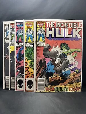 Buy INCREDIBLE HULK Lot #’s 326 327 328 329 330 MARVEL (A17-10) • 16.30£