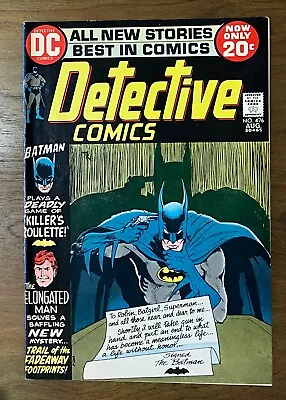 Buy Detective #426 DC Comics Bronze Age Batman W Gun MIKE KALUTA Batgirl Vf • 58.25£