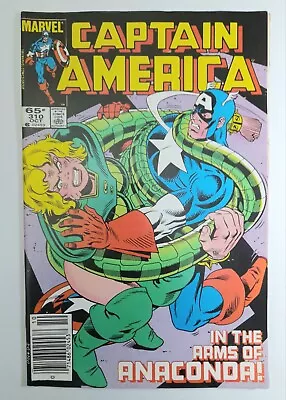 Buy 1985 Captain America 310 VF/NM.NEWSTAND VARIANT.Many's First App.READ DESCRIPTION. • 84.38£