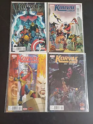 Buy Korvac Saga #1-4 By Dan Abnett, Otto Schmidt (Secret Wars) Complete Set 2015 • 4.25£