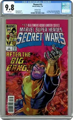 Buy Thanos #13B Burrows Lenticular Variant CGC 9.8 2018 1998731005 • 49.70£