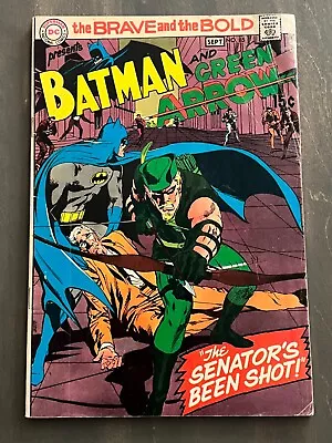 Buy 💥 Brave & Bold # 85 1969 Neal Adams 1st Appearance New Green Arrow Costume 💥 • 19.35£