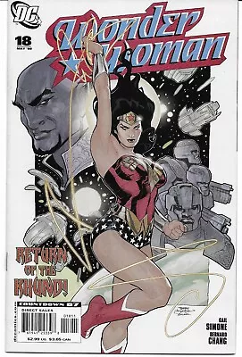 Buy WONDER WOMAN #18 (May 2009) 'Main' COVER By TERRY DODSON • 9.50£