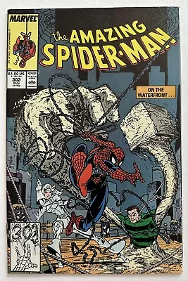Buy (1988) Todd McFarlane AMAZING SPIDER-MAN #303! SILVER SABLE! • 20.18£