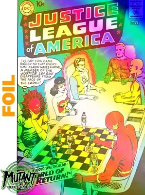 Buy ⚖️ Justice League Of America #1 Facsimile Edition Cvr B 🌟foil🌟*7/31/24 Presale • 4.57£