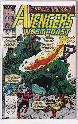 Buy Avengers West Coast #54 • 2.95£