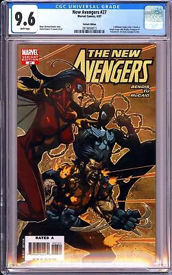 Buy New Avengers #27 CGC 9.6 2007 3919450013 1st Ronin As Hawkeye! Yu Variant • 62.12£