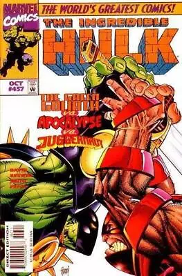 Buy Incredible Hulk #457 Apocalypse War, NM 9.4, 1st, 1997, Same $hip Any # Items • 9.30£