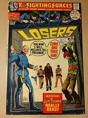 Buy Our FIGHTING FORCES #136 The LOSERS DC COMICS 1972 • 5.99£
