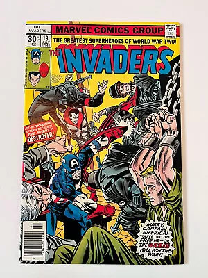 Buy The Invaders #18/ Marvel Comics, 1977/  The Mighty Destroyer! / Newsstand • 4.66£