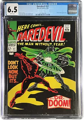 Buy Daredevil 37 CGC 6.5 WH Doctor Doom • 105.03£
