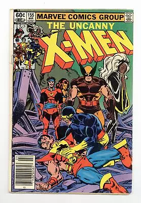 Buy Uncanny X-Men #155N VG- 3.5 1982 • 11.26£