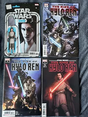 Buy Star Wars: The Rise Of Kylo Ren #1-4: 1st Print : Action Figure Variant #1 • 62.13£