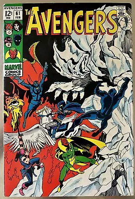 Buy The Avengers #61 (1969) Fn • 20£