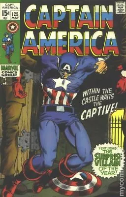 Buy Captain America #125 VG 4.0 1970 Stock Image • 11.65£