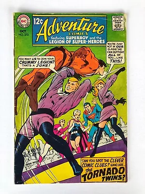 Buy Adventure Comics #373 DC Superman Superboy First Appearance Of The Tornado Twins • 11.65£