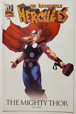 Buy The Incredible Hercules #132 (2009, Marvel) VF 1:10 Mighty Thor 70th Ann Variant • 2.09£