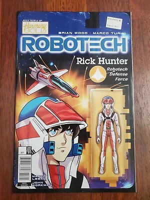 Buy TItan ROBOTECH #1 Rick Hunter Macross SDCC Retailer Exclusive Variant 2017 NM • 54.36£