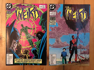 Buy The Weird Issues 1 2 DC Comics 1987 Excellent Condition • 4.49£