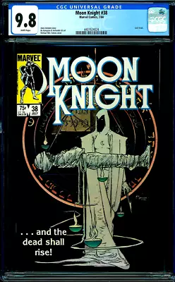 Buy MOON KNIGHT #38 CGC 9.8 LAST ISSUE!! Copper Age MARVEL COMICS 1984 • 129.48£