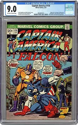 Buy Captain America #170 CGC 9.0 1974 3854097012 • 116.70£