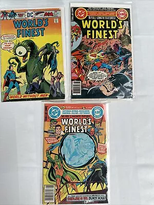 Buy World’s Finest #233 #254 #270 DC 1979 Comic Books • 12.26£